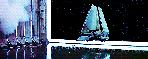 atamascolily:threadsketchier:flyingrainbowdust:“Luke escapes the Death Star with his father’s body a