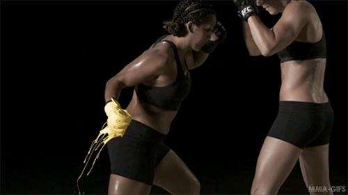 mma-gifs:  When MMA Fighters Meet Paint