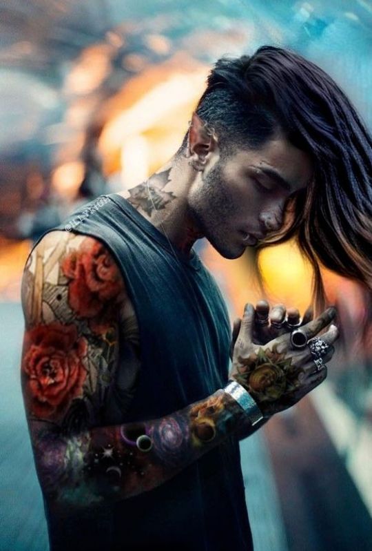 343286 Anime Guy Katana Tattoo 4k  Rare Gallery HD Wallpapers