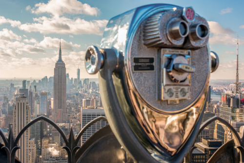 The view from the Top of the Rock at Rockefeller Center. : Julienne Schaer for NYCgo