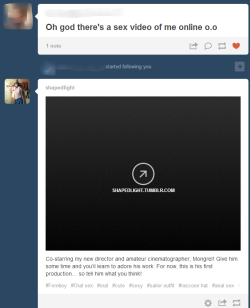 Oh by the way, he has tumblr. :3 
