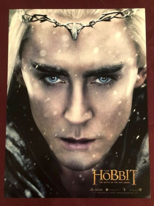 gedebe: Thranduil promo posters for The Hobbit : Battle Of The Five Armies Take me now elf king dadd