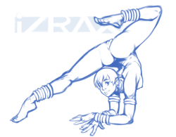 xizrax: Elena from street fighter https://www.patreon.com/izrax  &lt; |D’‘‘‘‘