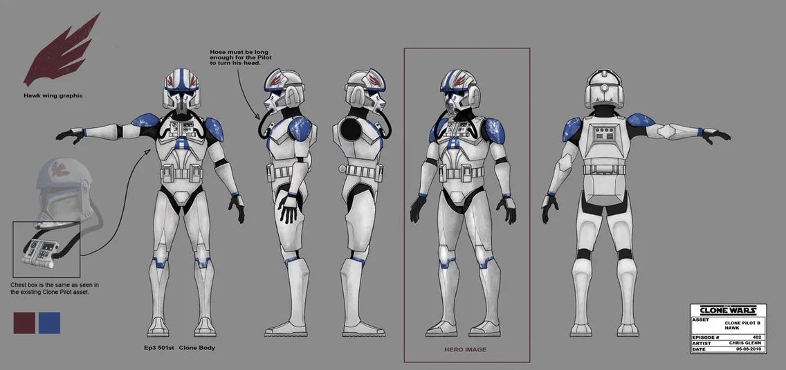 star wars trooper concept art