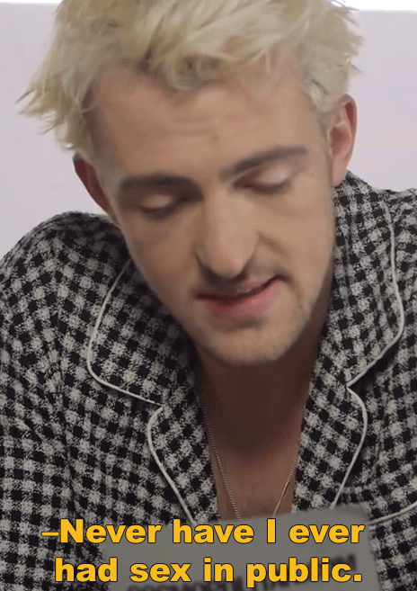 rossiethesexsprite: dailymalestars:↪ Ross and Rocky Lynch playing “never have i ever” HE’S A SEX-SPR