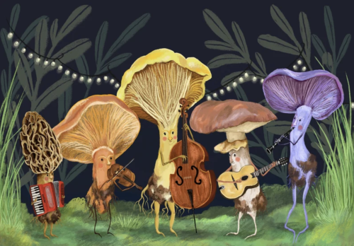 snootyfoxfashion: Mushroom Art Prints by AnnaSeedArtx / x / x / x / xx / x / x / x / x