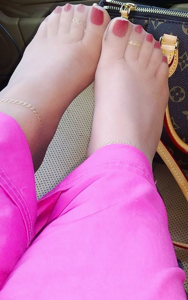 Your Beautiful Nylon Feet