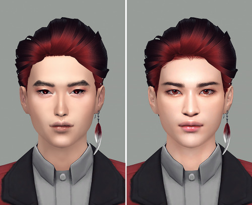  Decided to redo some of my old sims from 2018. 4 years! You were so ugly and I still loved you:’D