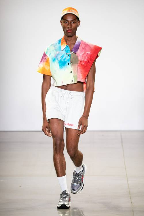 No Sesso SS20LA-based designer Pierre Davis founded her collection NO SESSO (Italian for No Sex) in 