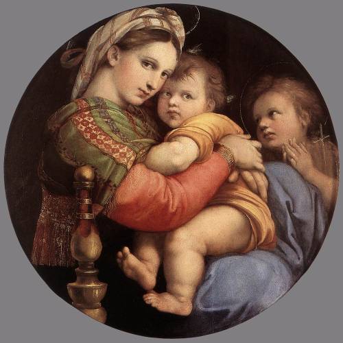 Madonna della Seggiola, Raphael, 1514