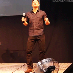 itsajensenthing-archive-deactiv:  Misha: And we never break our pactJensen: We don’t. We’re men of our word.   