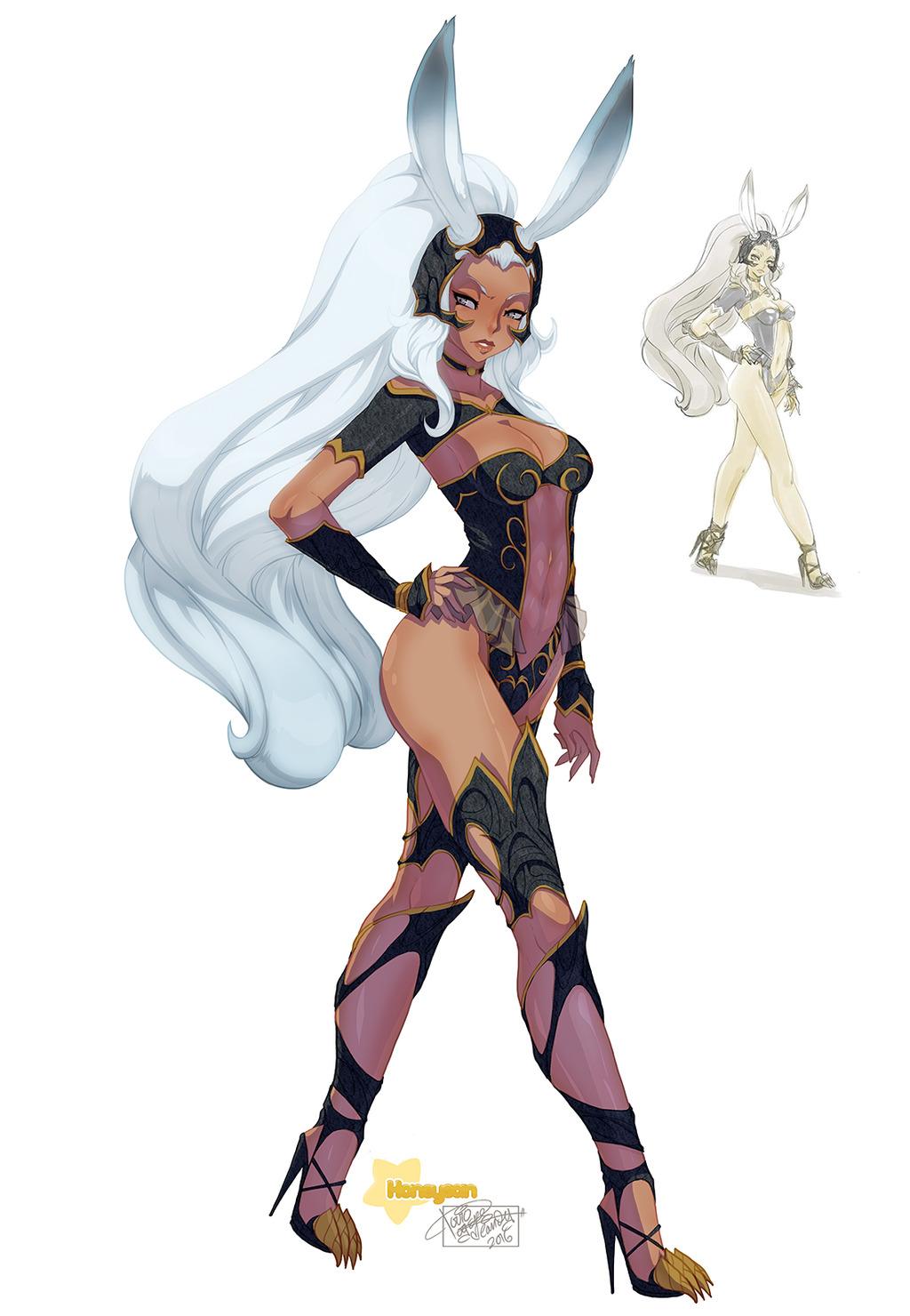tovio-rogers:  collab with @nonokohoney she did the sketch and i did cleanup and