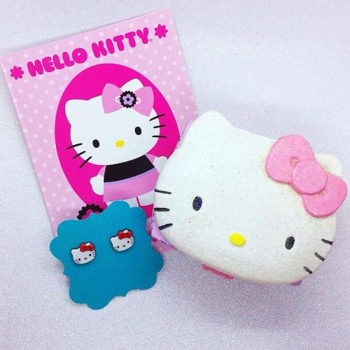 .Hello Kitty! The studs are back in stock!          ? Comment with  or ..#kawaii #hellokitty #kitty 