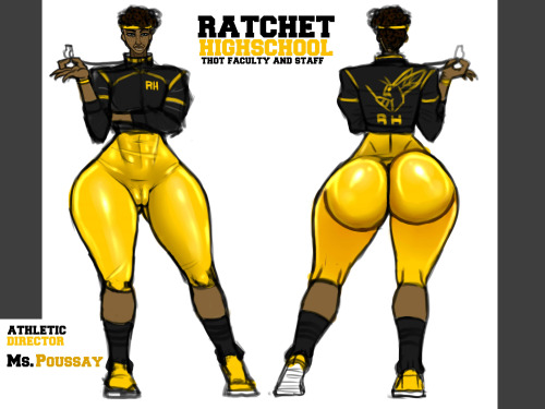 josephpmorganda: Something me and moccafiend coming up with. RATCHET HIGH SCHOOL. More coming soon. 