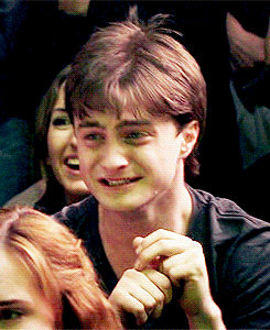 plsstopcallinme:  thenaebyrd777:  dinky-ink:  The last day of Harry Potter. “I’m not crying I have a wand in my eye”  It still hurts  It’s always too soon 