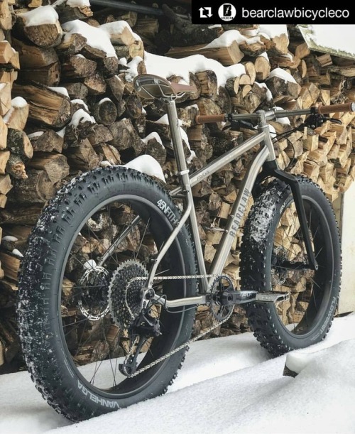 hizokucycles: #Repost from @bearclawbicycleco -  Let’s be #FRANK - Winter is coming. #BBCOFRANK #FAT