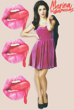 diamondsanddelrey:  Lana Del Rey and Marina and The Diamonds
