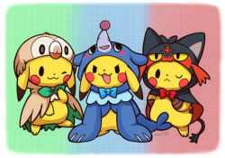 huiro:  I DESIGN NEW STARTER’S PIKACHU