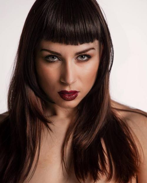 Bad Girl. By Vince Williams, #Charlotte #Northcarolina #model #bangs #bettiebangs #fierce #floofie #