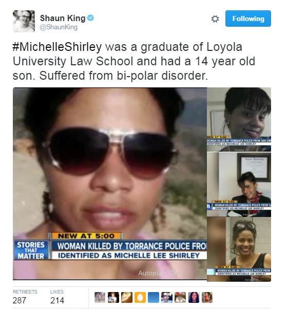 bigsexyislandgyal:  blackgirlshit:  blackmattersus:  One more victim of police brutality.