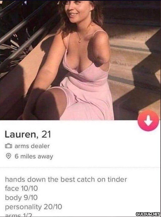 Lauren, 21 arms dealer Ⓒ 6...