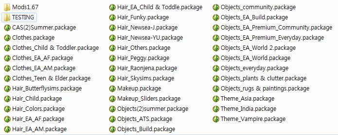 sims 4 organize mods folder