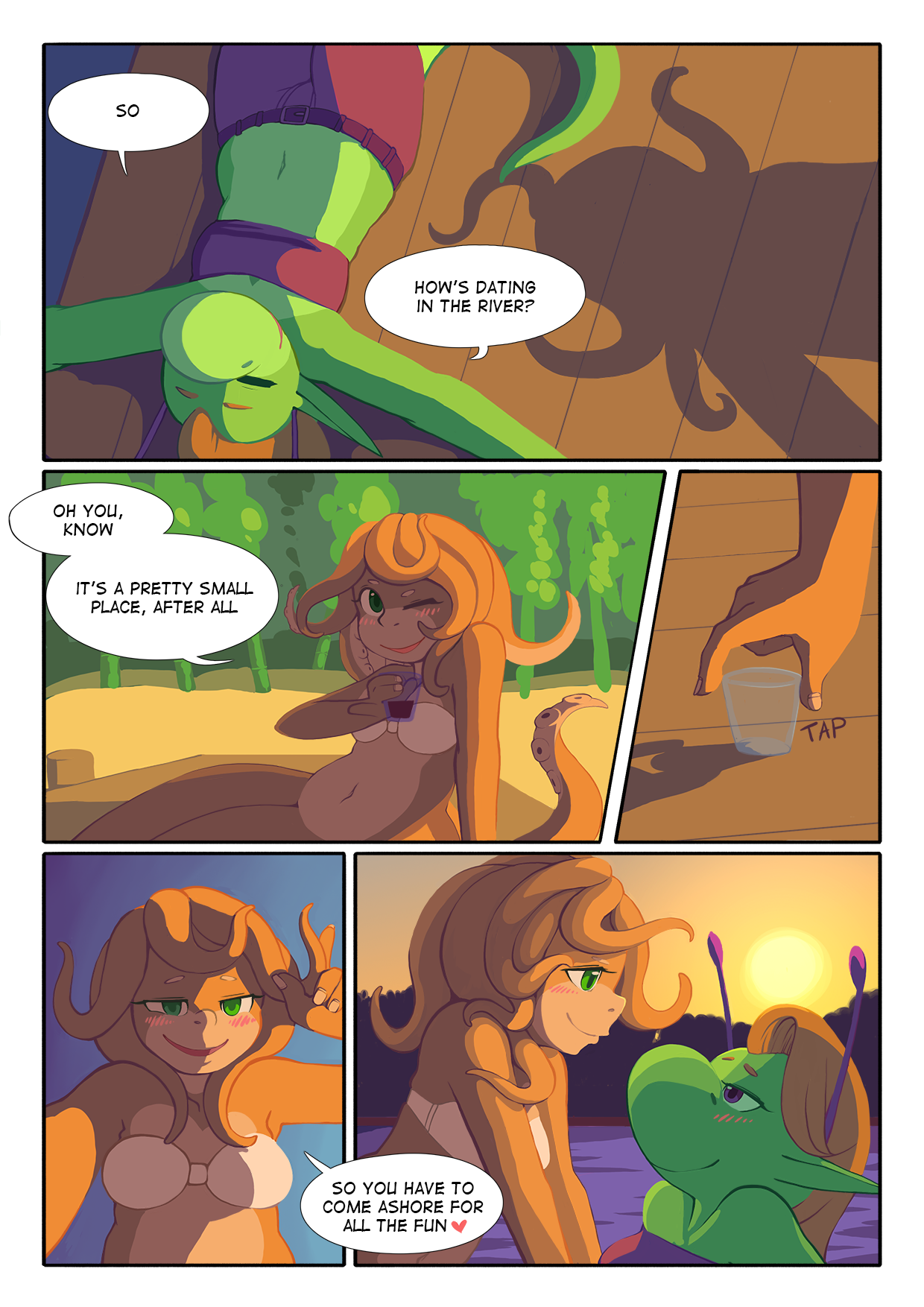 nsfwings:Pages 1-10/11. Alas, tumblr only gives you 10 images to a photoset, so the