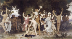 gemamotion:  Bouguereau The Youth of Bacchus
