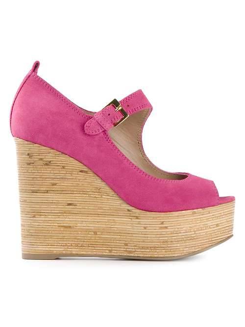 High Heels Blog wedge sandalsShop for more like this on Wantering! via Tumblr