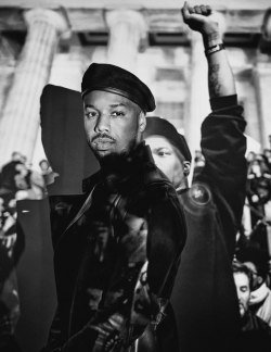 theavengers:Michael B. Jordan photographed