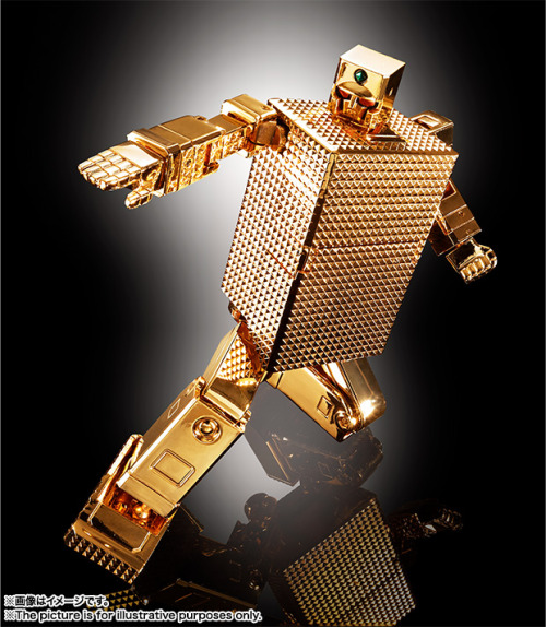 djphil9999: Bandai Soul of Chogokin GX-32R w/24K PlatingGold LightanComing in May 2018
