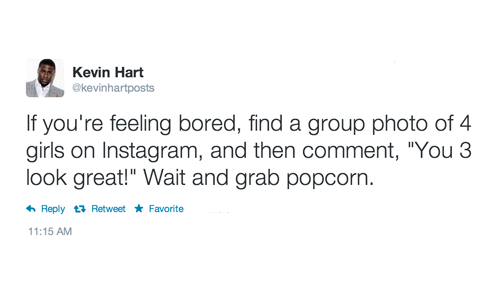 tastefullyoffensive:  [@kevinhartposts]