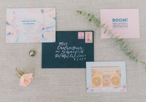 Featured by Green Wedding Shoes (Fondly Forever Photography)Paper Goods by Peanut Press Creative