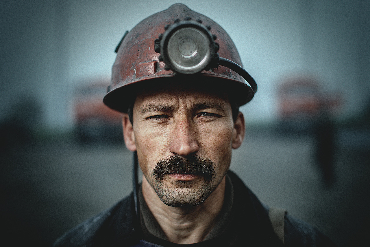 smithsonianmag: Photo of the Day: Coal Miner Photography by Roman Shalenkin (Novosibirsk,