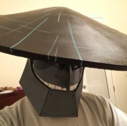 Kaleidraws:for My First Attempt At An Eva Foam Mask/Helmet, This Turned Out Pretty