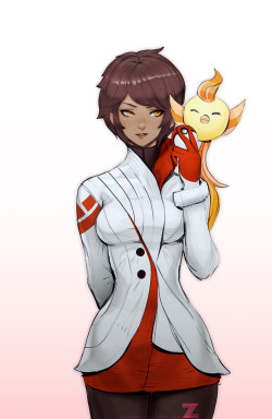 Candela - Pokemon Go 01 By Zeronis 