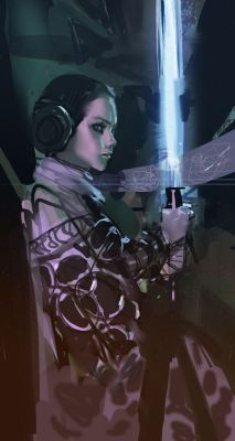 scrappadoir:  Jedi Leia by *medders