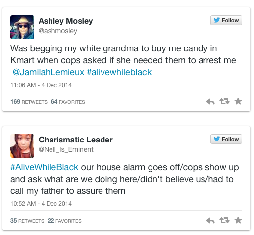 micdotcom:  #AliveWhileBlack is the heartbreaking response to #CrimingWhileWhite