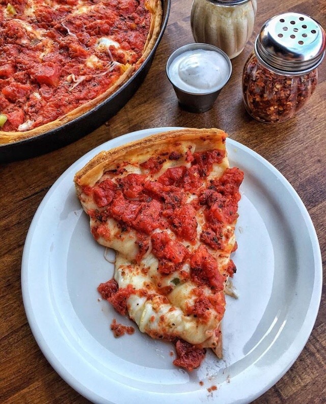 foodieapprovedeats:  Rance’s Chicago Pizza 🍕 📍Costa Mesa, CA 📍Long Beach,