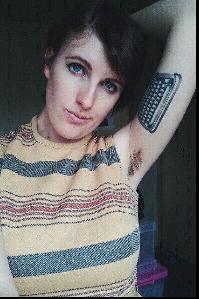 smallwhitedove:  Hey tumblr, can I join your hairy pits club yet?   Why such a sad face