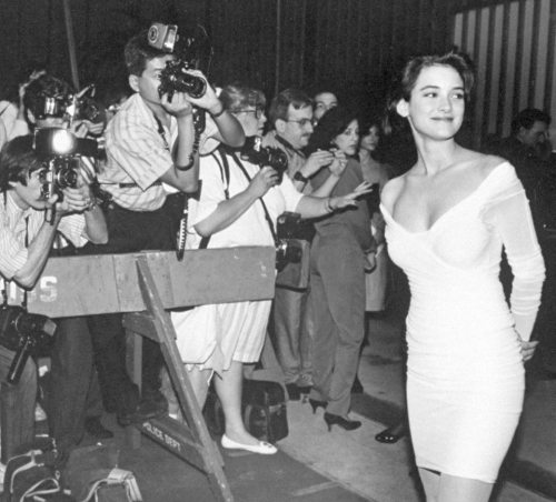 desaparecidos:  Winona Ryder, the night she met Johnny Depp.  