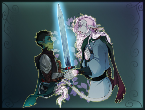 infernallegaycy: fisherrend: “Have Faith” I just love everything about Fjord and Caduceu