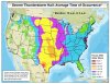 These maps show the average time of day (hours after local solar noon) for severe hail, wind, and tornadoes using the SPC storm database (1955-2020).
by @Climatologist49