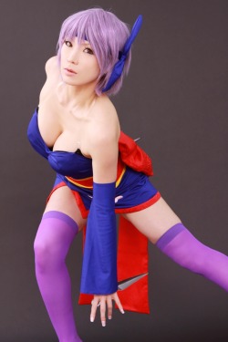 rule34andstuff:  Fictional Characters I would “wreck”(provided they were non-fictional): Ayane(Dead or Alive). Set II.