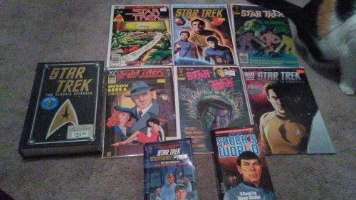 Beginning to build up a reading collection. Ready to dive in! The Classic Episodes just came out so 