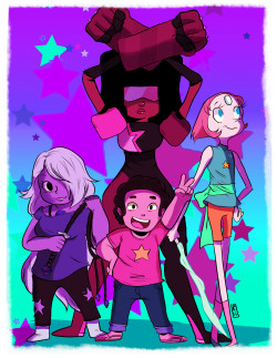 chazzforte:  we are the crystal gems!i posted this a while back but i decided to revamp it a bit. 