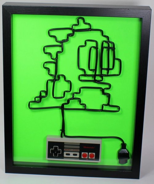 retrogamingblog:  NES cord art made by pixelprecisions