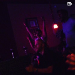 Yeahhhhhh bitchezzzzzz !!!!!! We are the champions !!!! #turntup #woooohooooo #heatgame #miami #305 #wearethechampions #weeon  (at Hookah Drive)