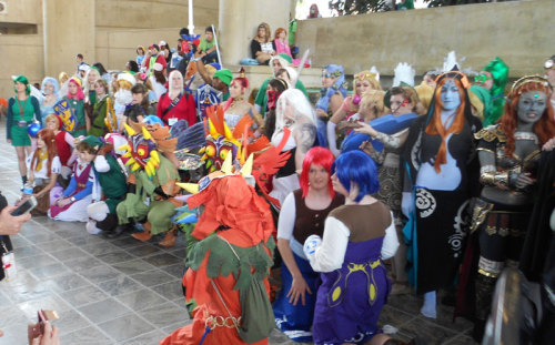 sneakygoomba:Here are some photos my friend took from Otakon’s Legend of Zelda photoshoot. Enjoy!