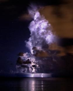 …lightning strikes on the horizon…